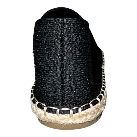 Eileen Fisher Womens Live Espadrilles Flats Memory Foam Slip-On Black 5.5M New - Picture 4 of 6